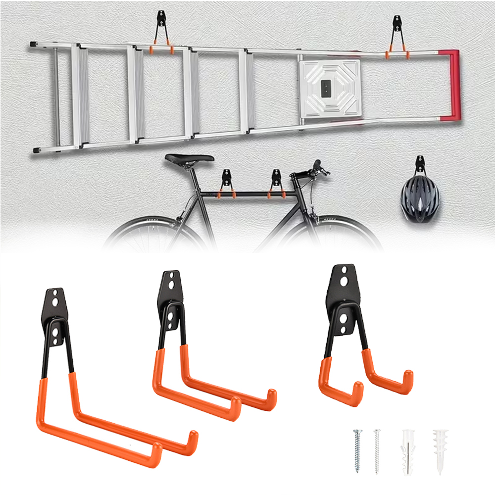 Heavy Equipment Supplies - Gancho Metálico de Pared Resistente, Organizador