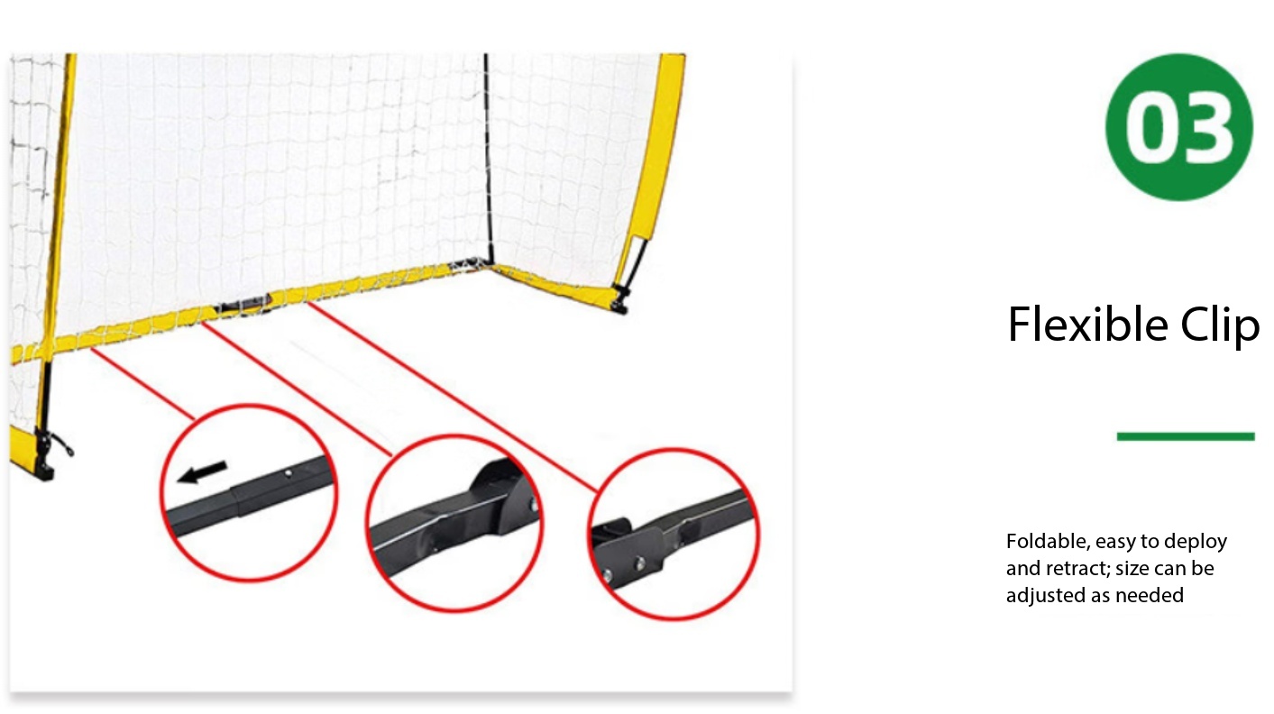 Heavy Equipment Game - Portería de Fútbol Plegable Portátil de