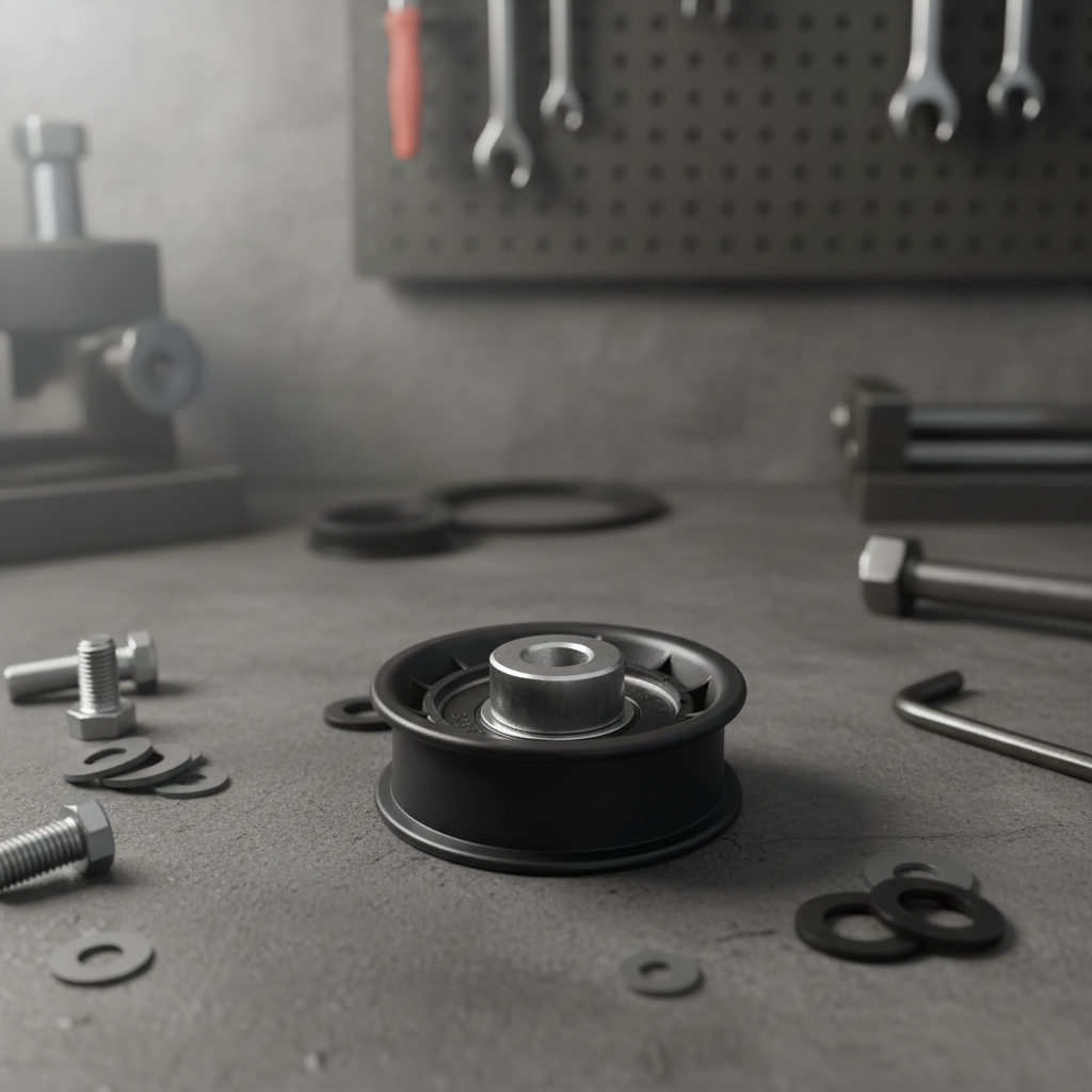 Heavy Equipment Parts - Polea tensora plana de repuesto 604491