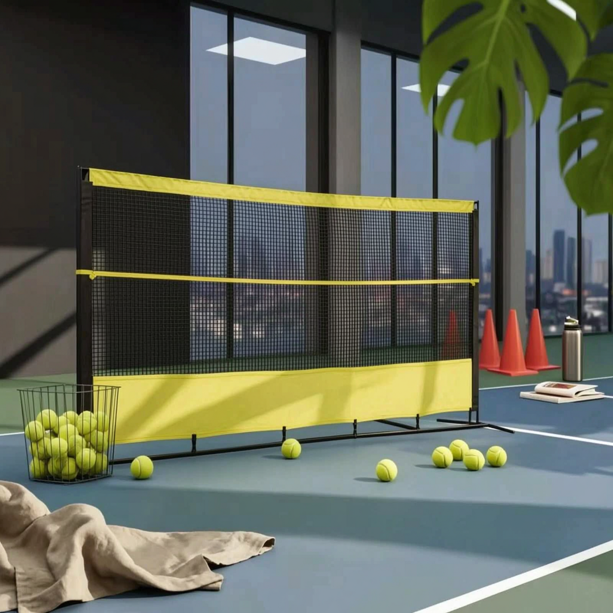 Heavy Equipment Training - Red de Rebote para Tenis con