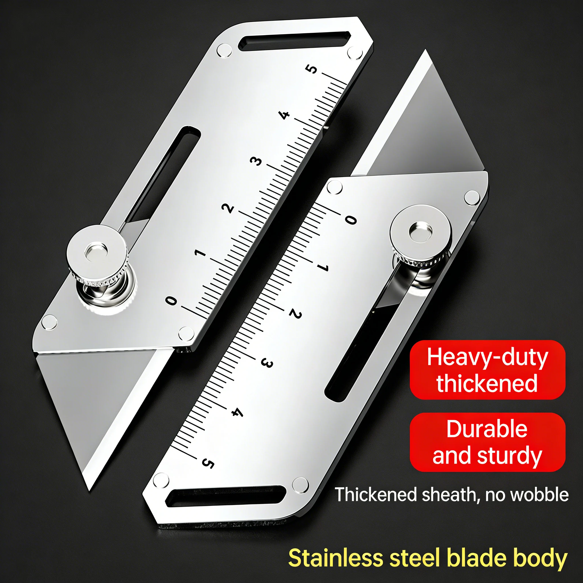 Heavy Equipment Blade - Cuchillo Multiusos Industrial de Alta Resistencia,