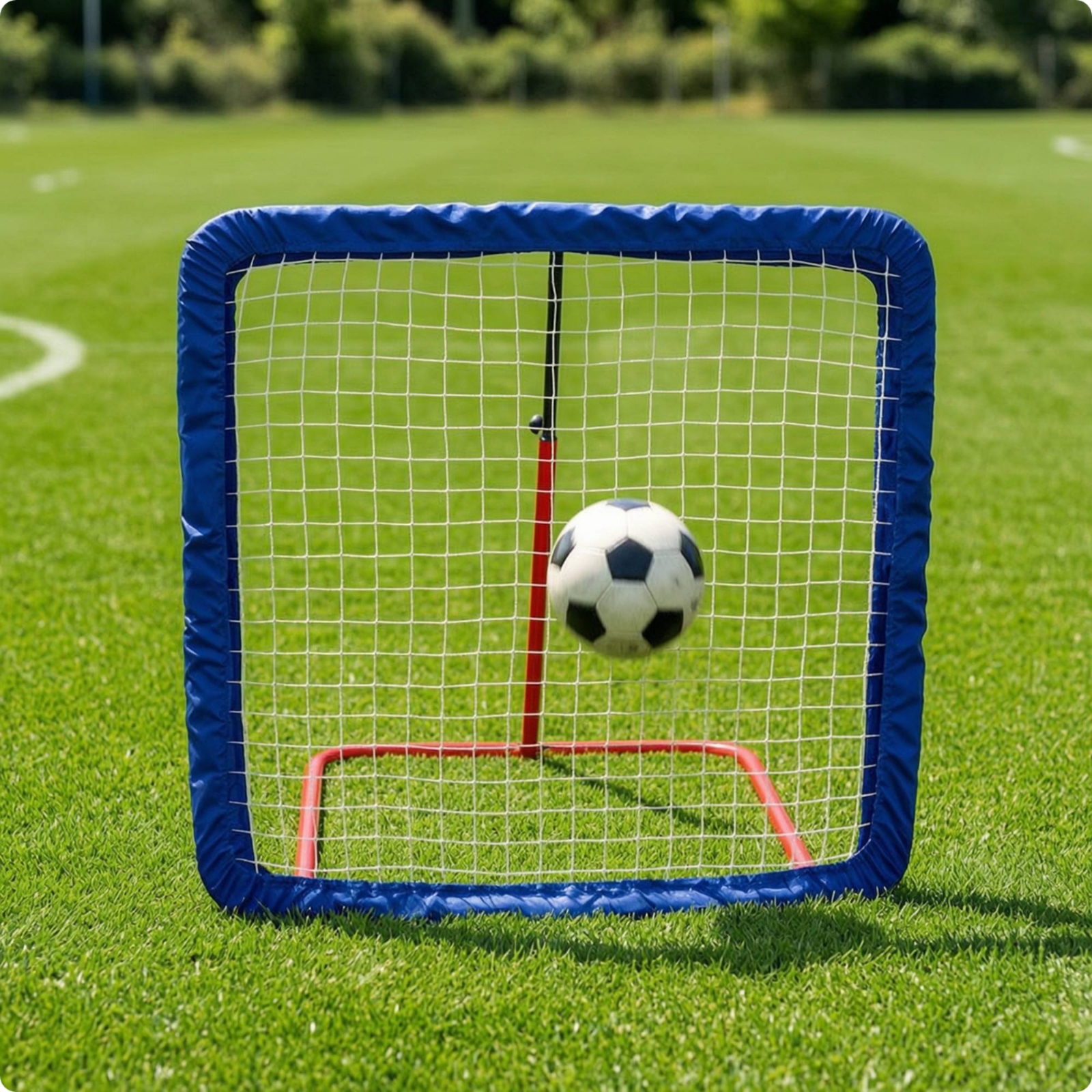 Heavy Equipment Training - Red de Rebote para Fútbol, Red