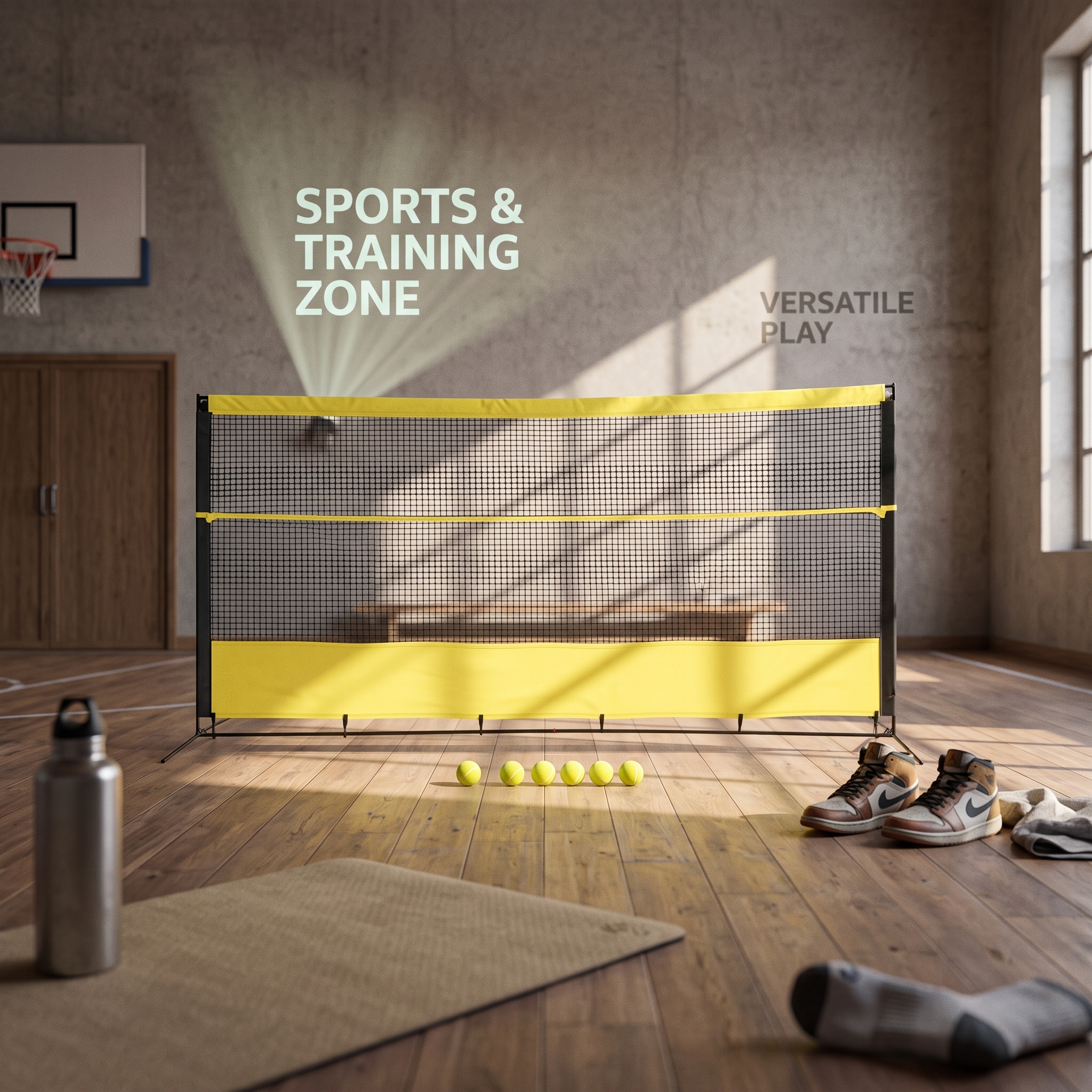 Heavy Equipment Training - Red de Rebote para Tenis con