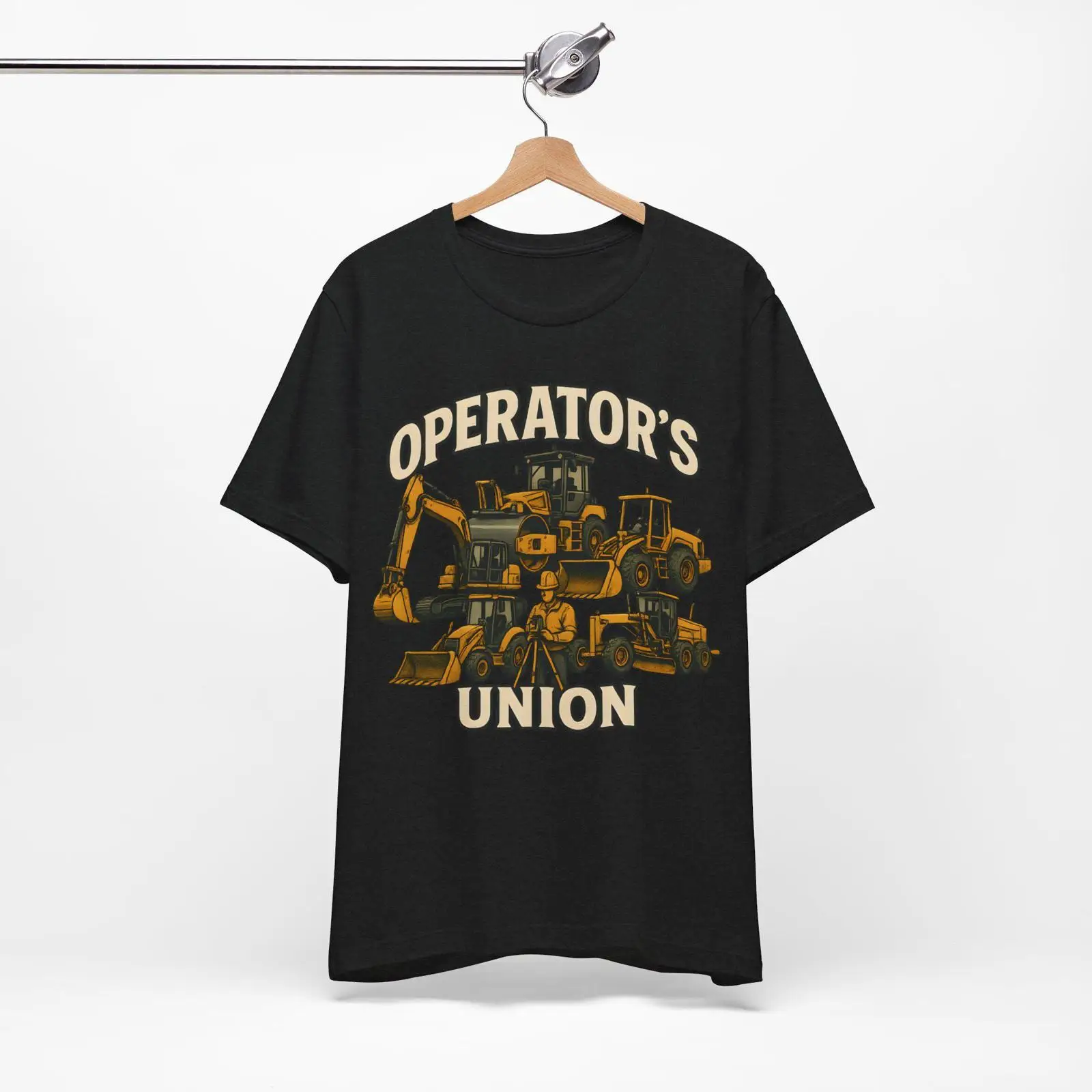 Heavy Equipment Union - Camiseta de la Unión de Operadores