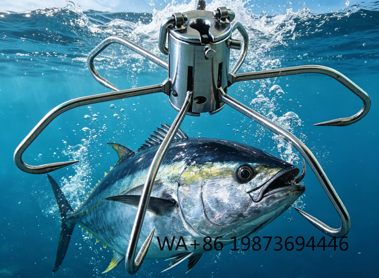 Heavy Equipment Game - Misiles de pesca de acero inoxidable