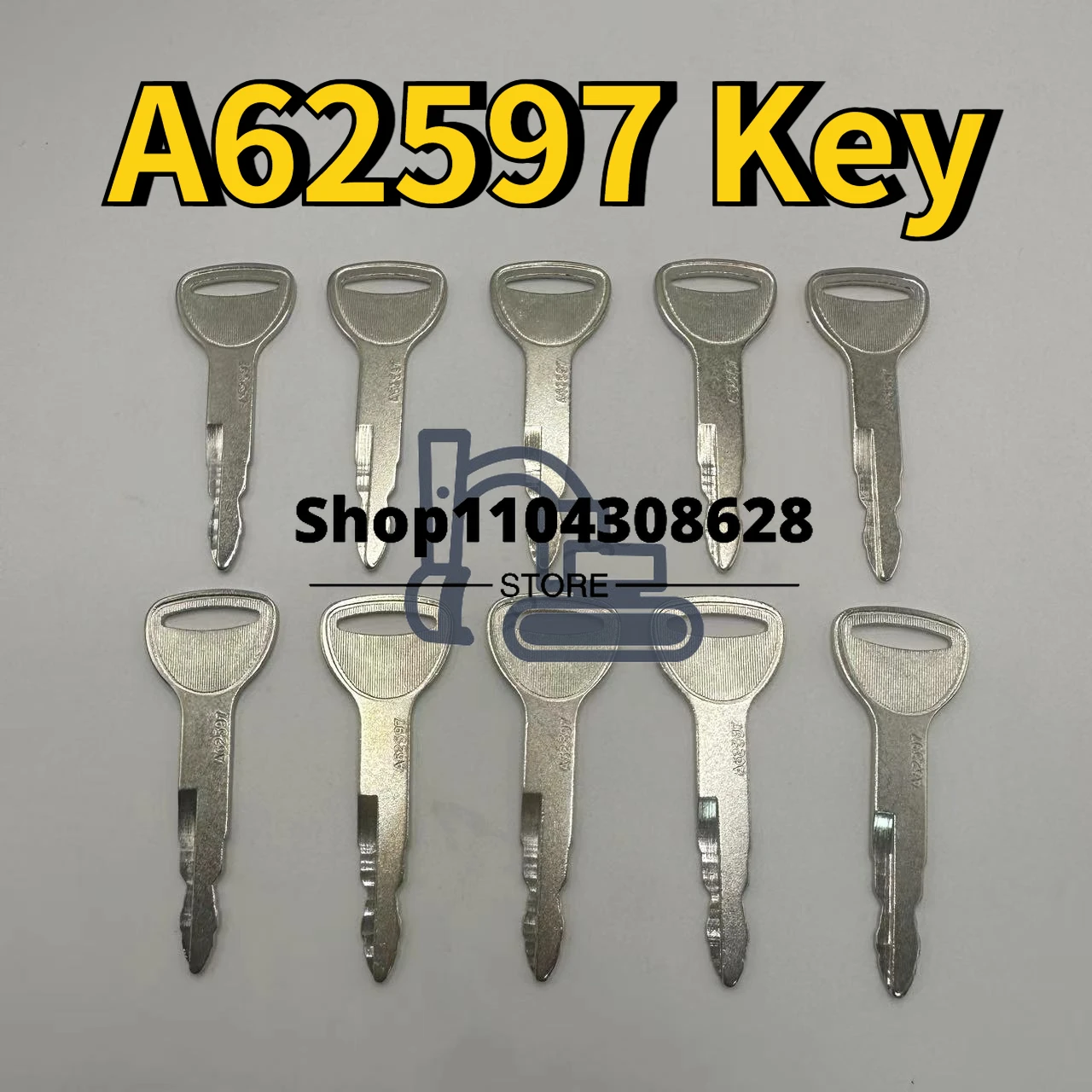 Heavy Equipment Supplies - Llave de Encendido Toynew con Logotipo