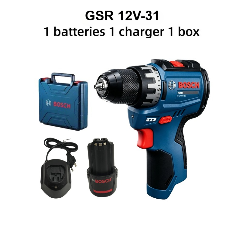 Tools Heavy Equipment - Taladro Inalámbrico Bosch Professional GSR 12V-31,