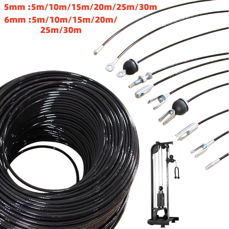 Heavy Equipment Spare Parts - Cable de alambre de acero para
