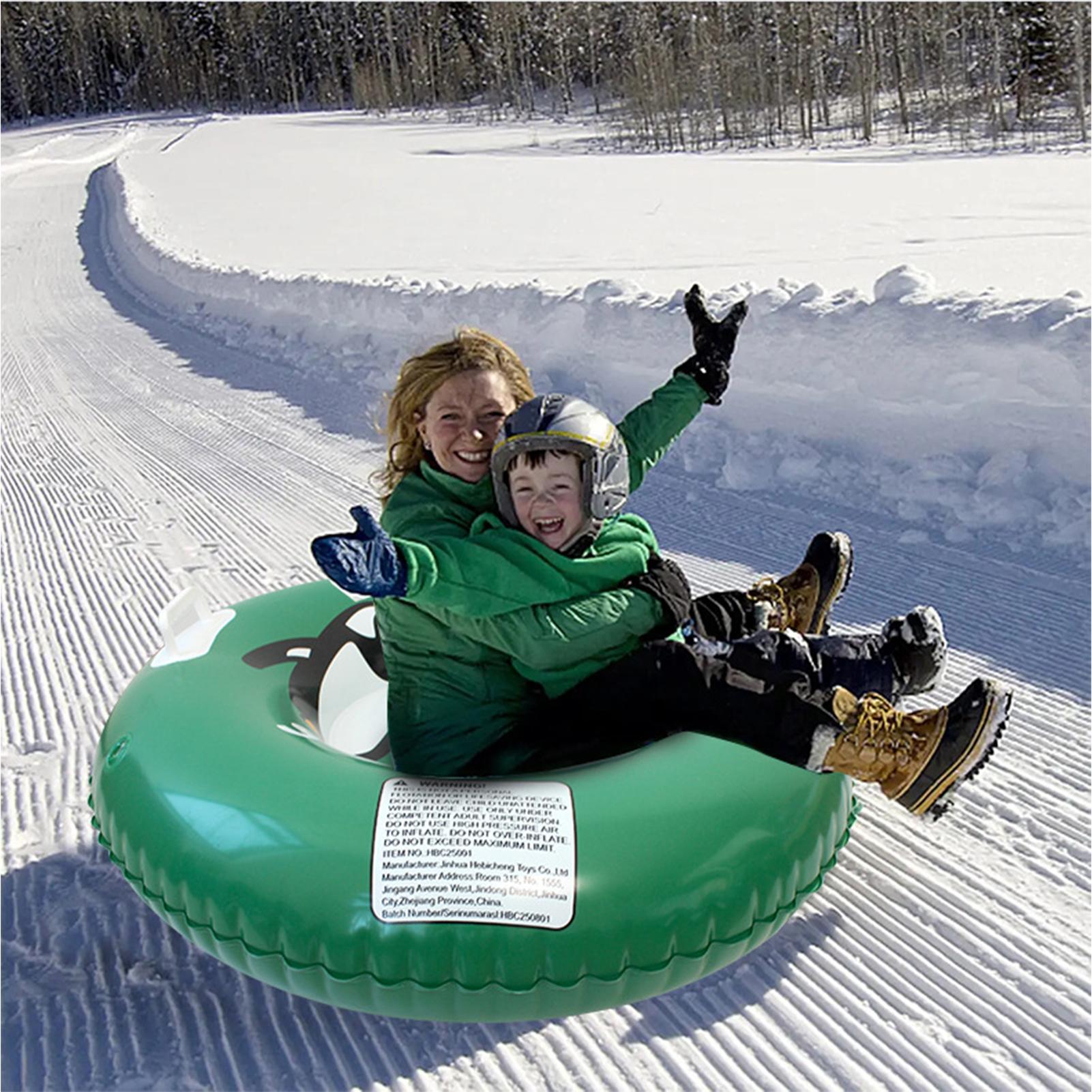 Heavy Equipment Youtube - Tubo de Nieve Inflable, Trineo Reforzado