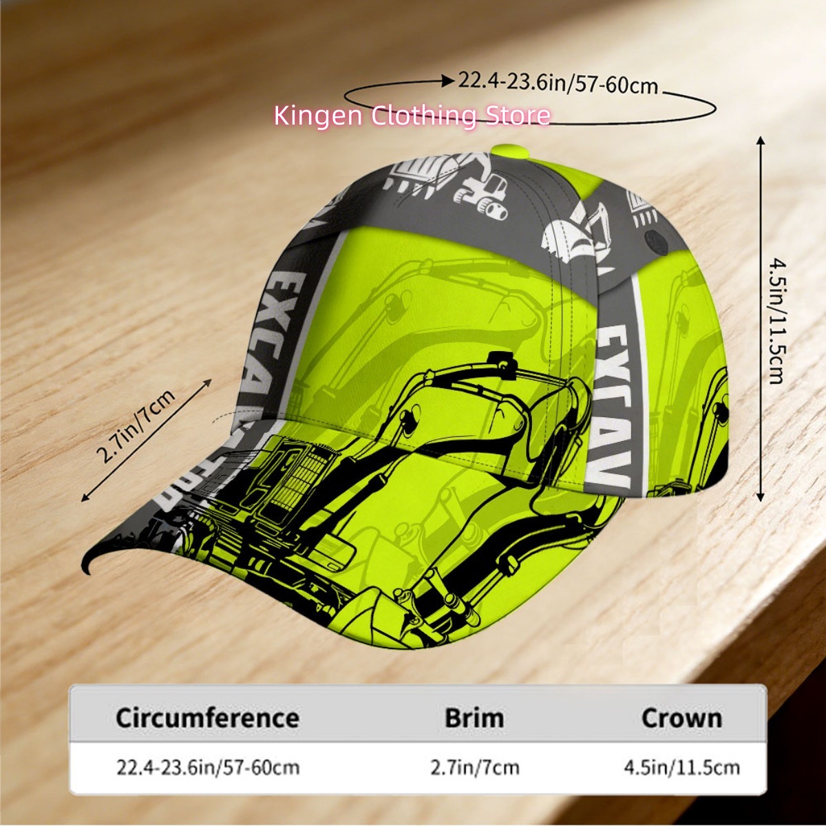 1 gorra snapback ajustable con - Heavy Equipment Vector reseña y precio