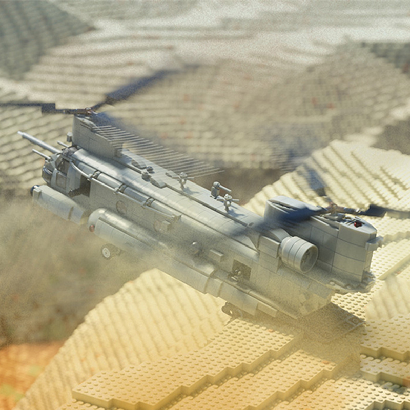 Modelo de Helicóptero Pesado M - Heavy Equipment Game reseña y precio