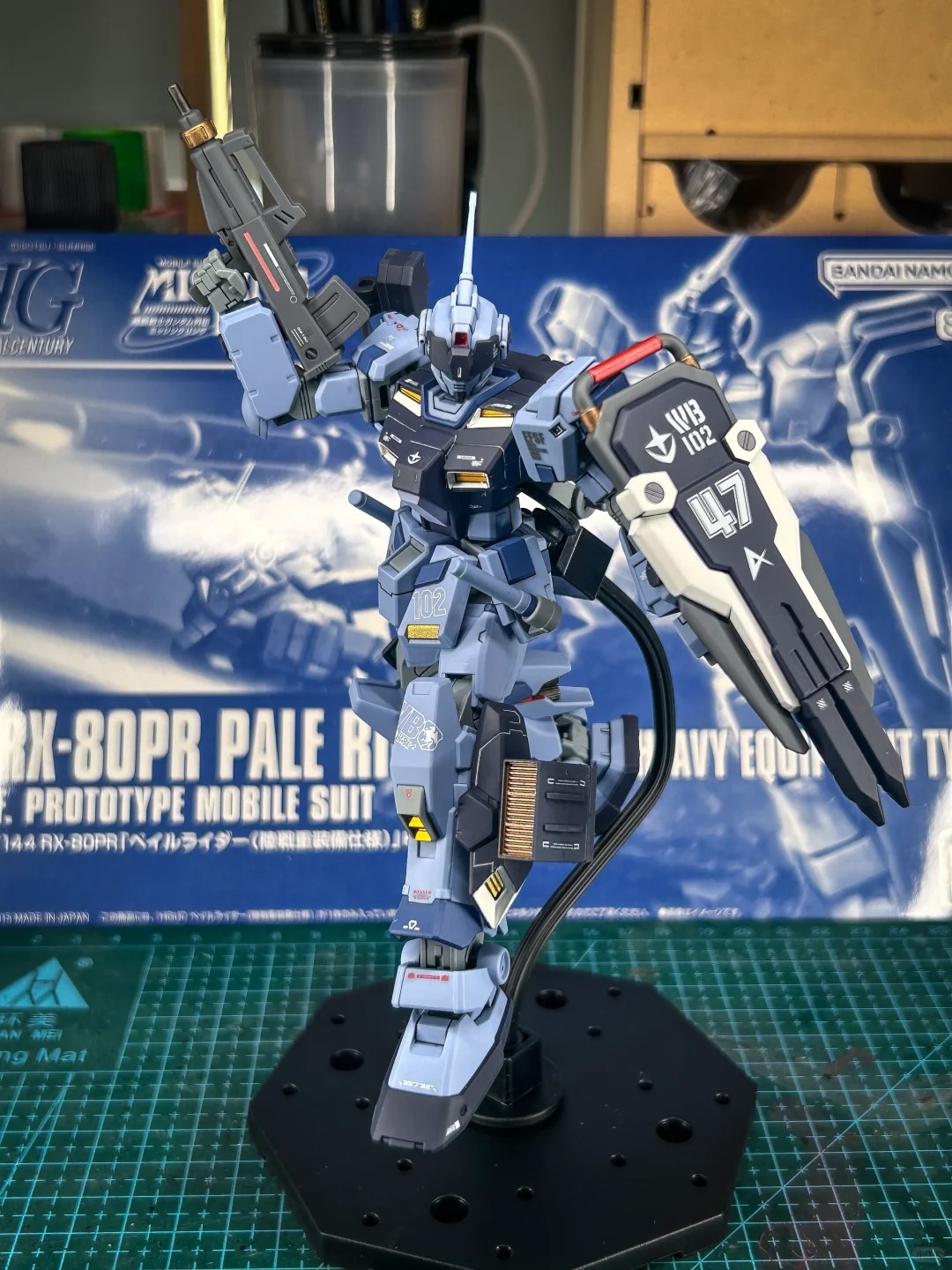 Bandai HGUC 1/144 RX 80PR Pale - Heavy Equipment Game reseña y precio