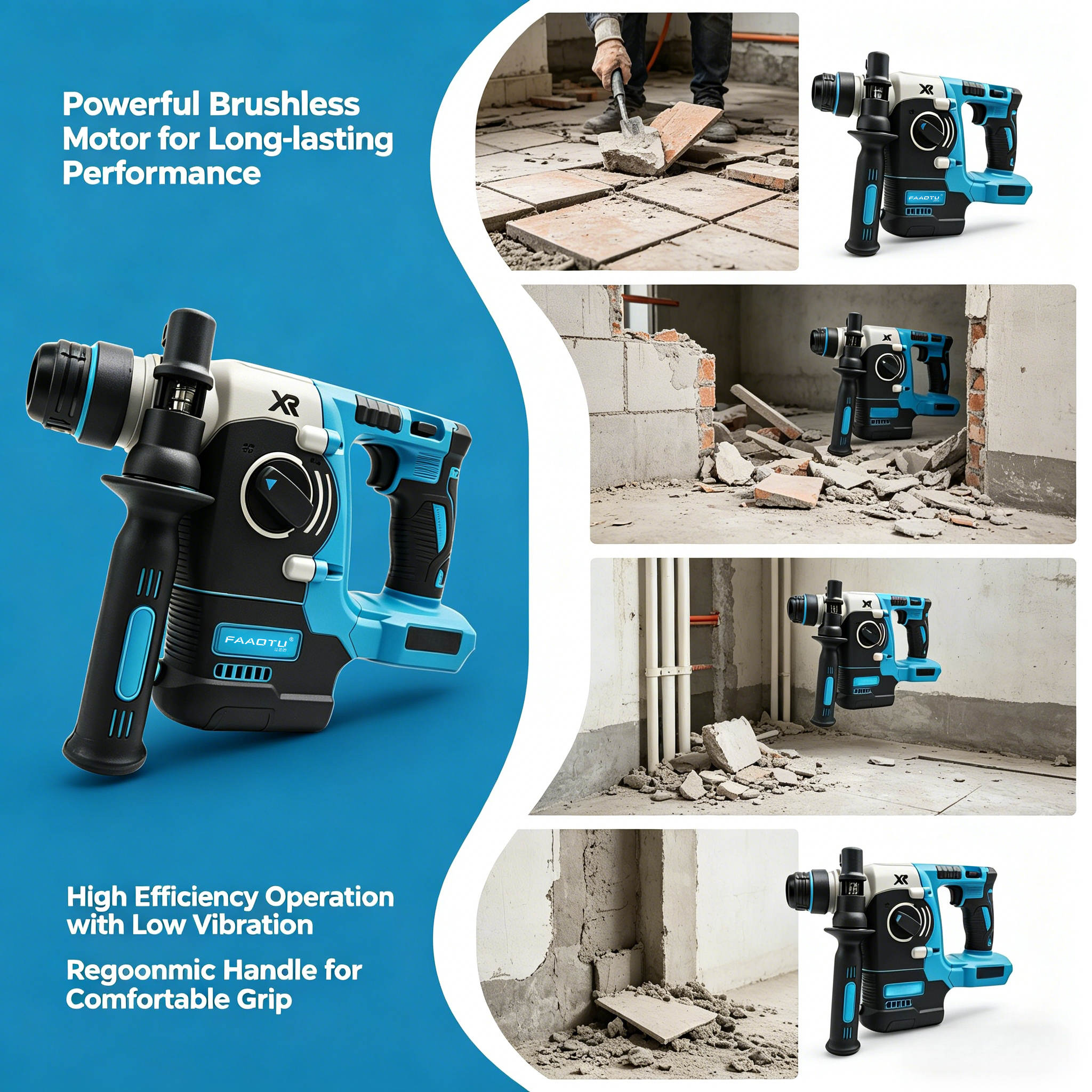 FAAOTU 273 Taladro percutor el - Tools Heavy Equipment reseña y precio