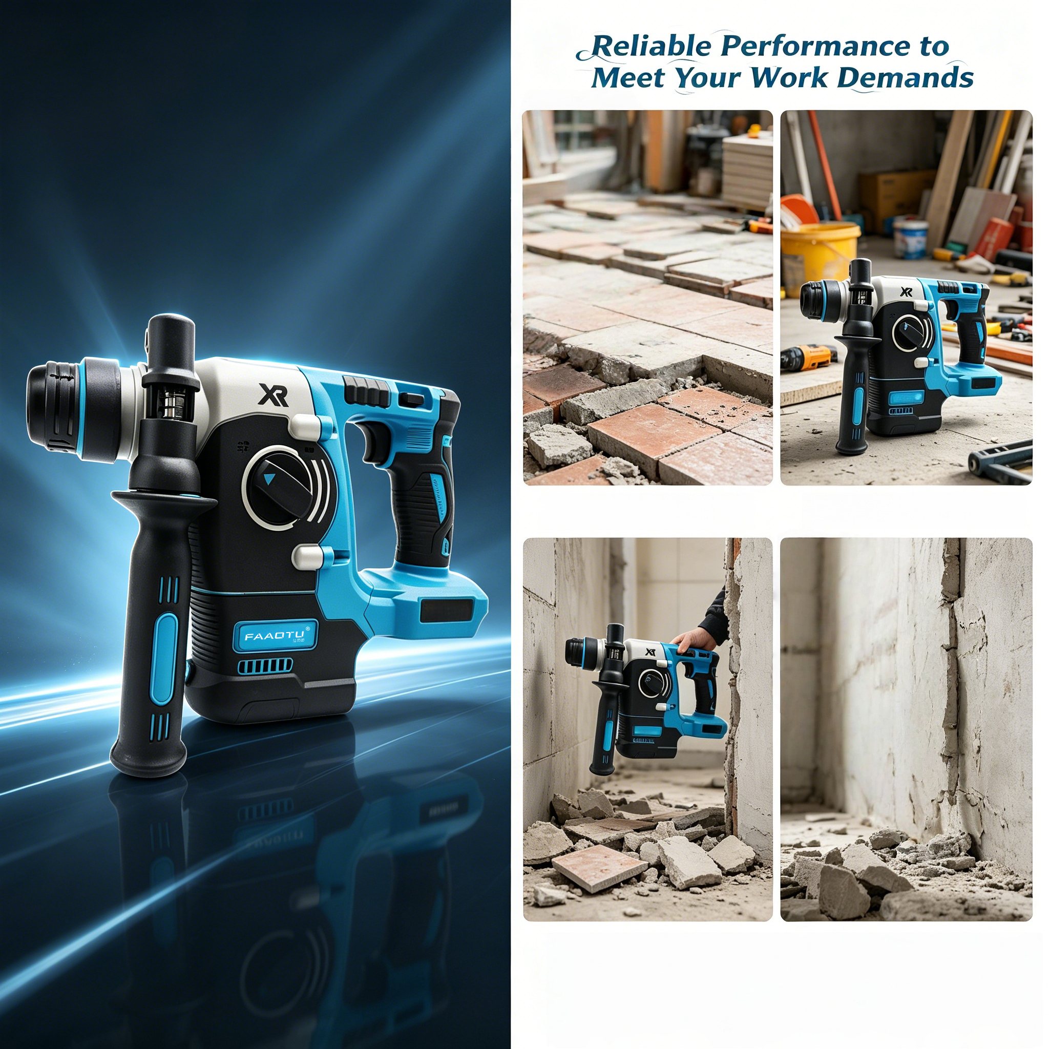FAAOTU 273 Taladro percutor el - Tools Heavy Equipment reseña y precio