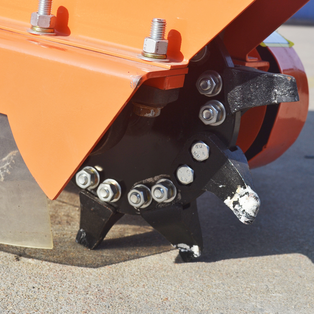 Amoladora de tocones de motor  - Heavy Equipment Blade reseña y precio