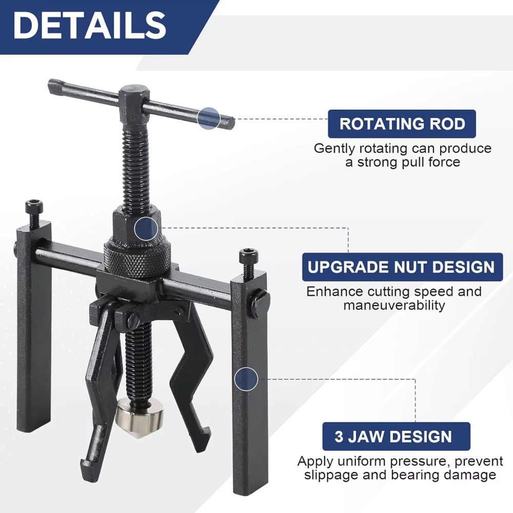 Extractor de Rodamientos de 3  - Heavy Equipment Supplies reseña y precio