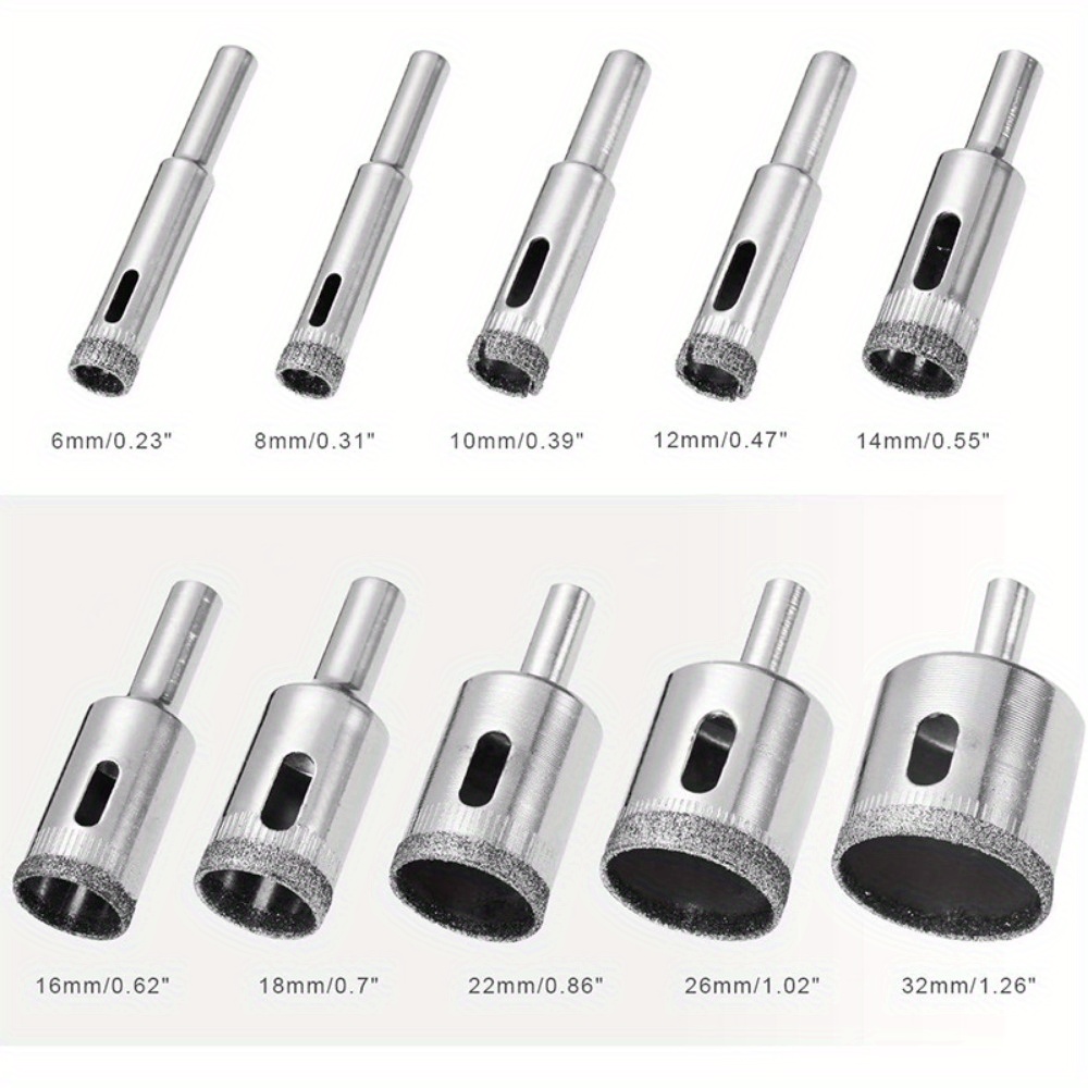 Juego de 10 Brocas con Recubri - Tools Heavy Equipment reseña y precio