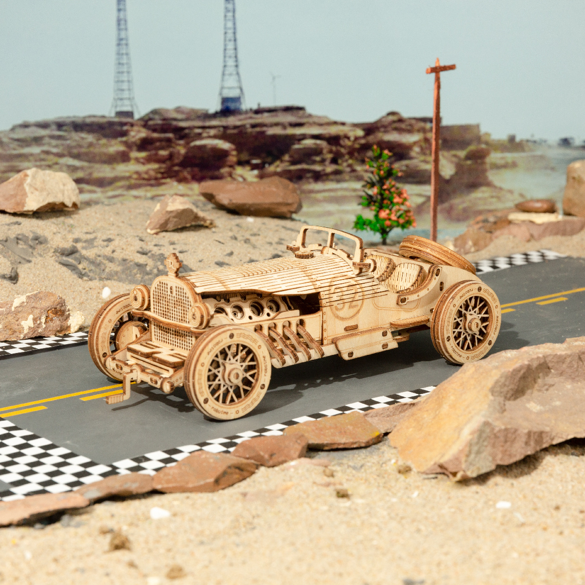 Rompecabezas 3D de Madera Robo - Heavy Equipment Truck reseña y precio