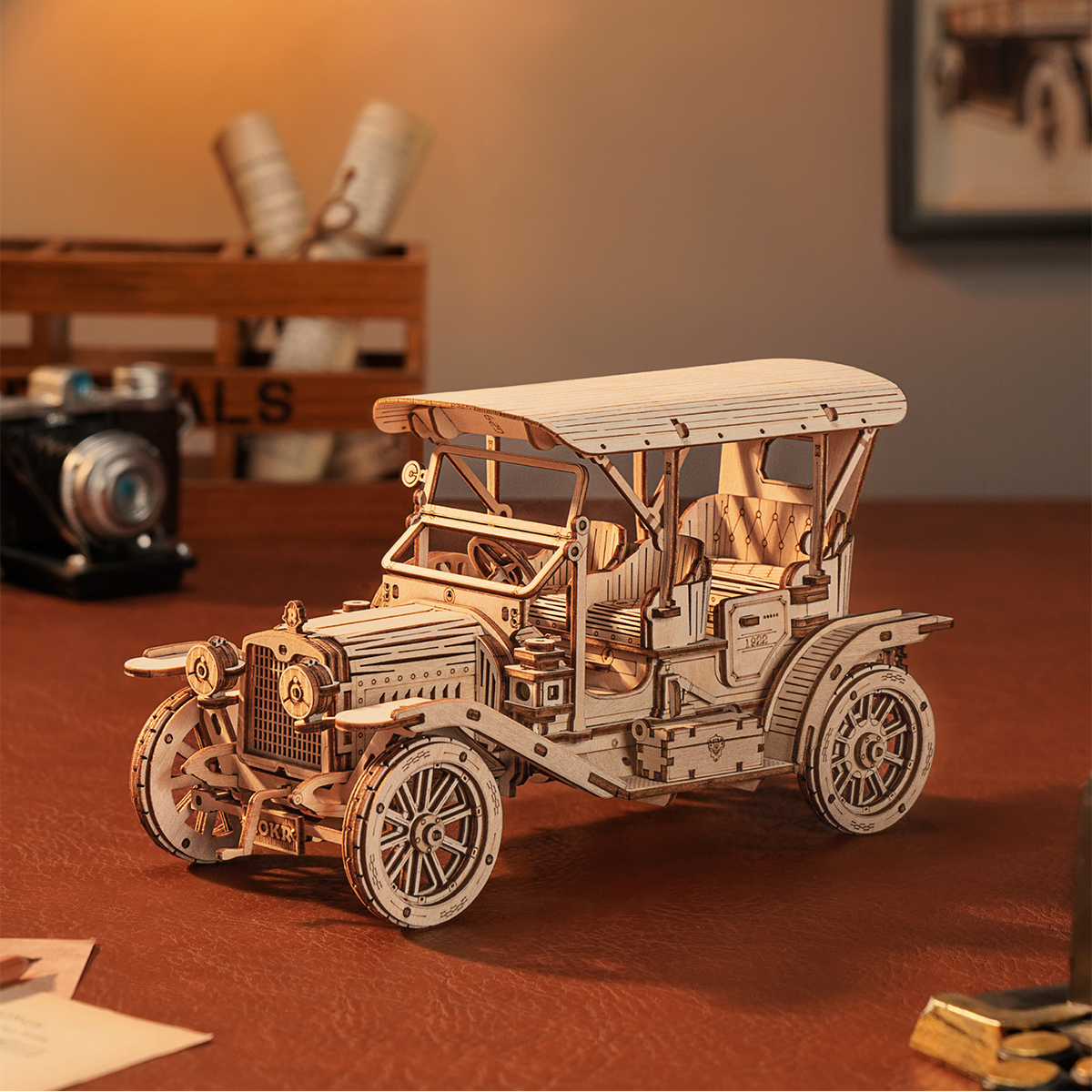 Rompecabezas 3D de Madera Robo - Heavy Equipment Truck reseña y precio