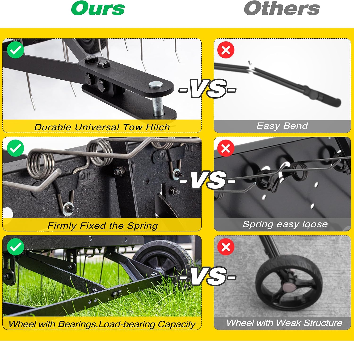 Rastrillo Desbrozador de Céspe - Tools Heavy Equipment reseña y precio