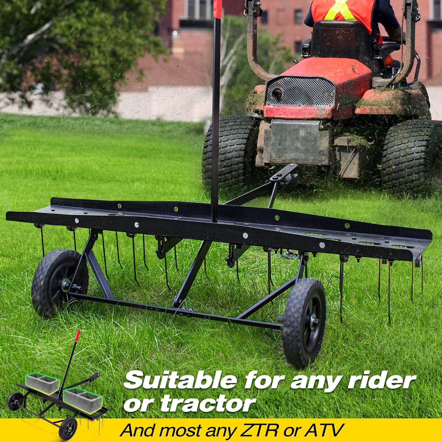 Rastrillo Desbrozador de Céspe - Tools Heavy Equipment reseña y precio