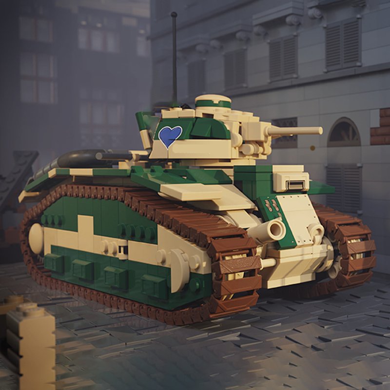 Tanque Pesado Francés B1, Mode - Heavy Equipment Game reseña y precio