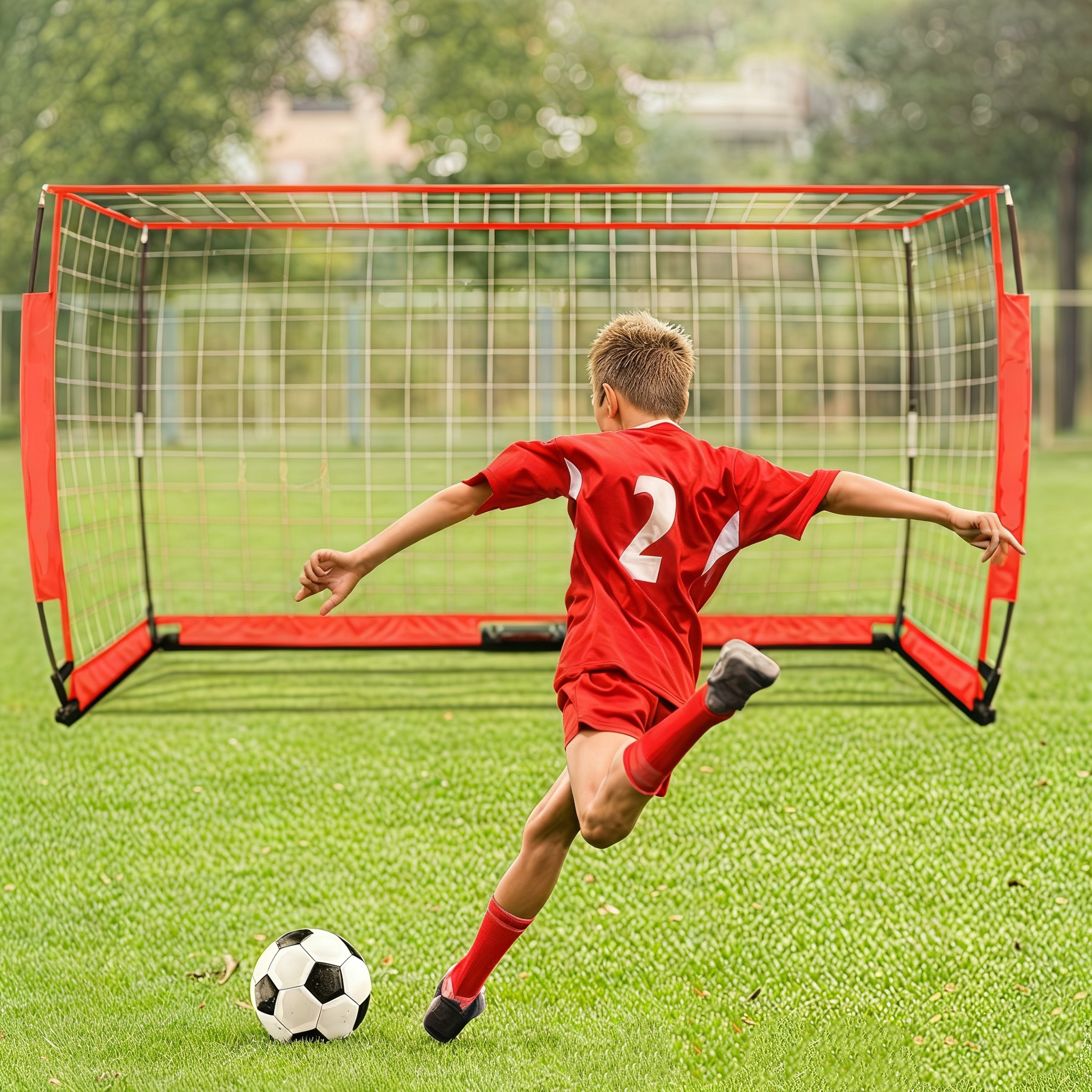 Red de fútbol resistente plega - Heavy Equipment Training reseña y precio