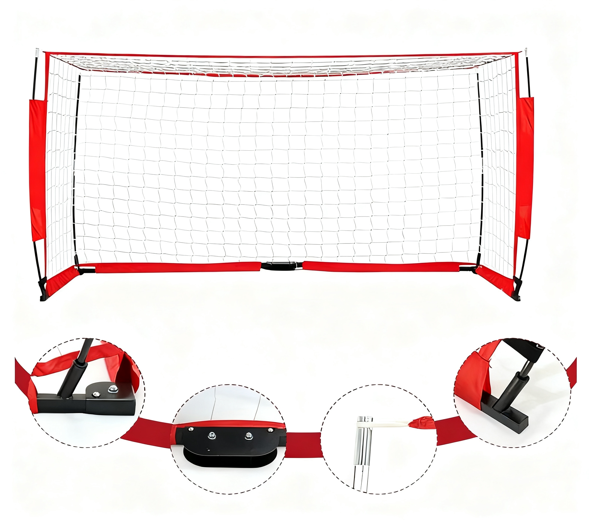 Red de fútbol resistente plega - Heavy Equipment Training reseña y precio