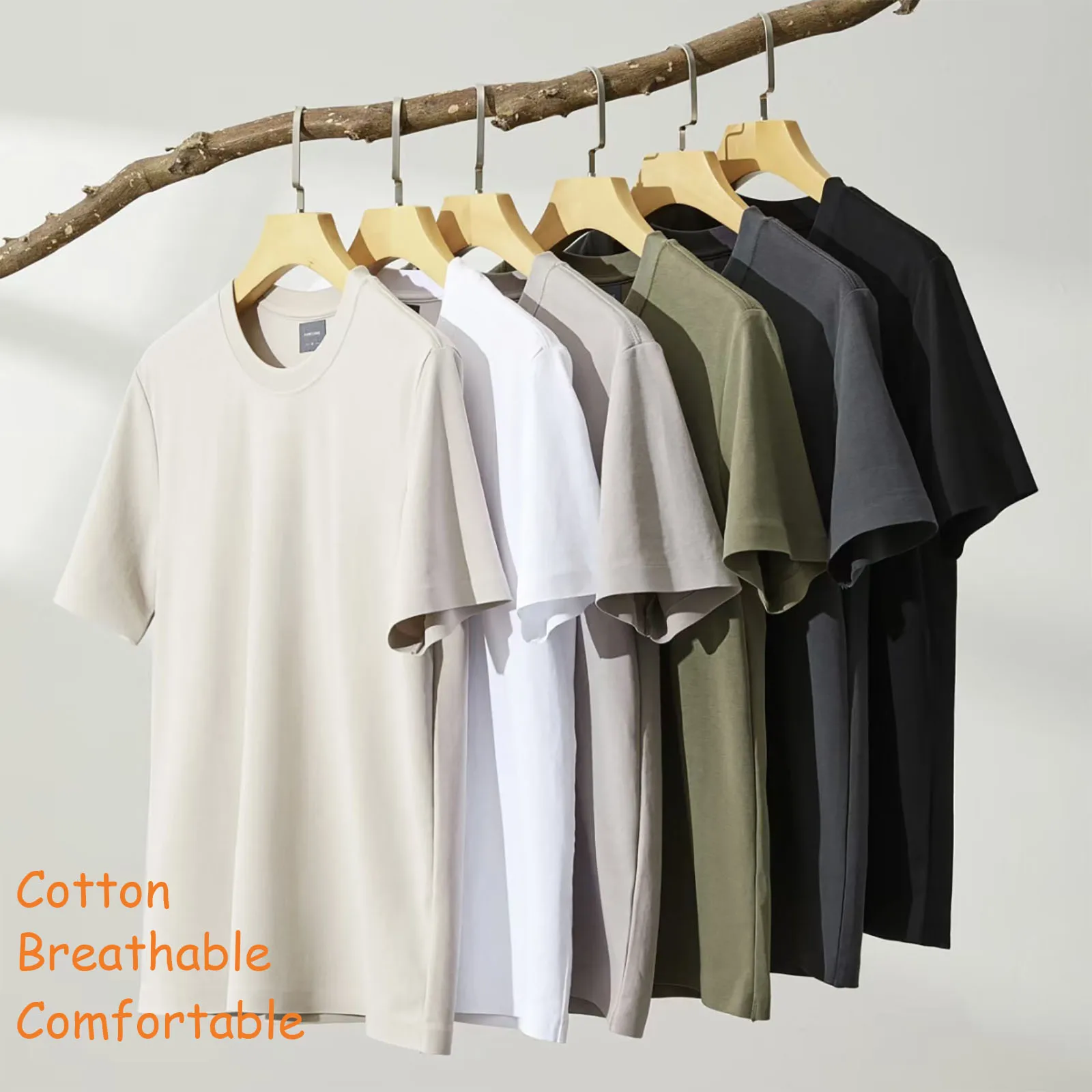 Camiseta Casual con Slogan Div - Heavy Equipment Washing reseña y precio