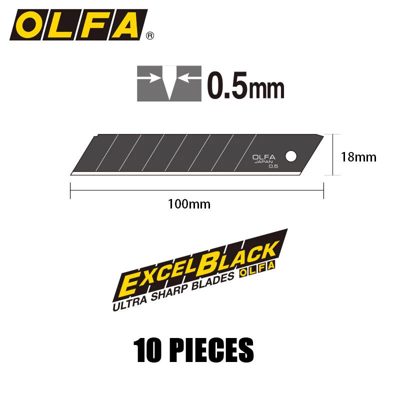OLFA-cuchillas de repuesto par - Heavy Equipment Blade reseña y precio