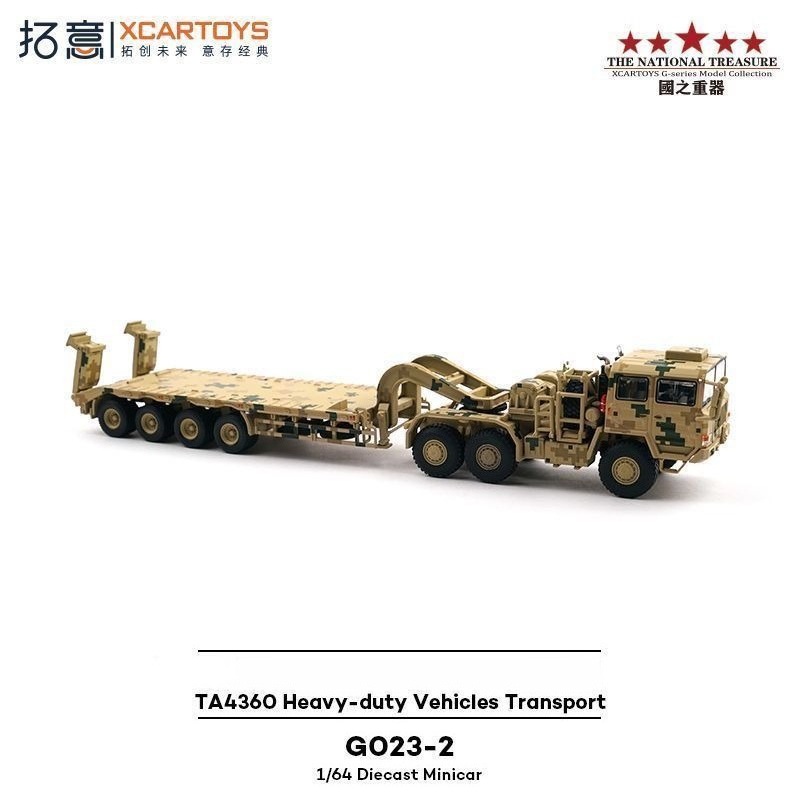 XCARTOYS 1:64 Taian TA4360 Cam - Heavy Equipment Game reseña y precio