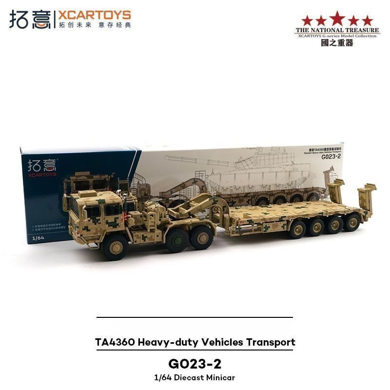 XCARTOYS 1:64 Taian TA4360 Cam - Heavy Equipment Game reseña y precio