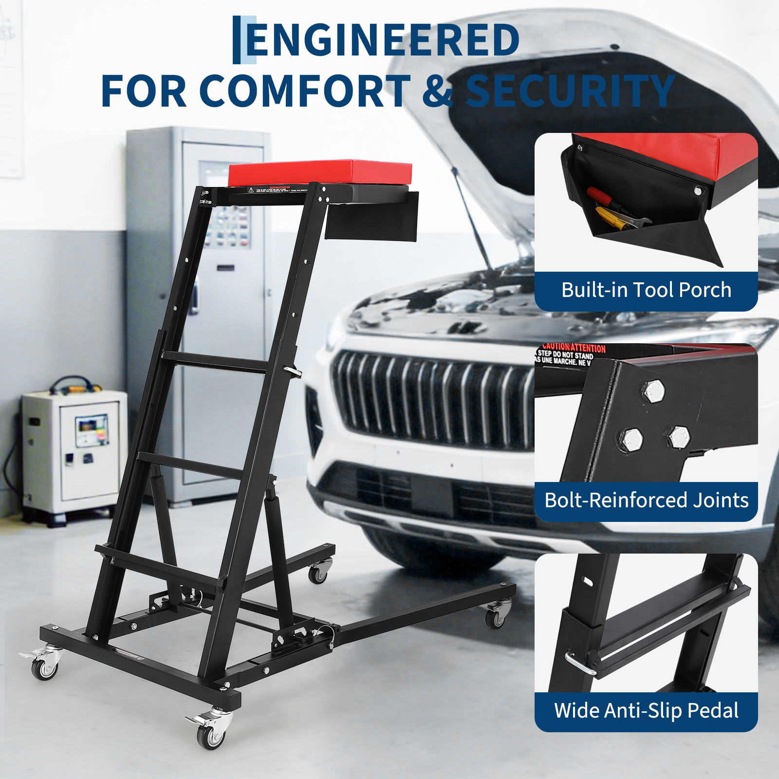 Plataforma de Trabajo Plegable - Heavy Equipment Supplies reseña y precio
