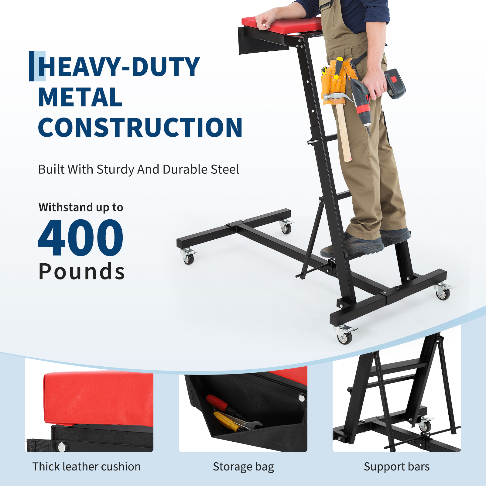 Plataforma de Trabajo Plegable - Heavy Equipment Supplies reseña y precio