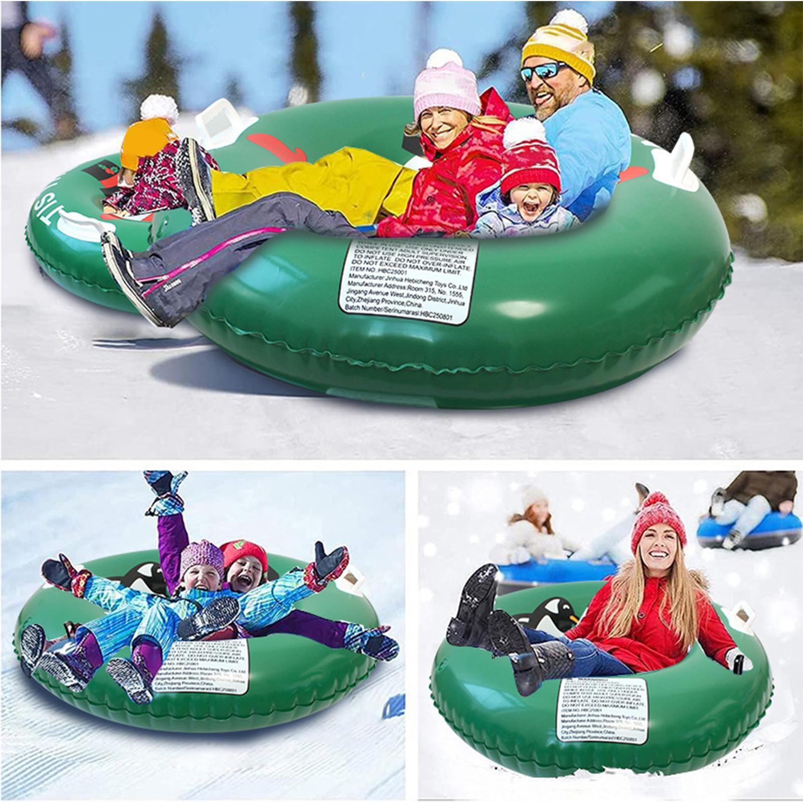 Tubo de Nieve Inflable, Trineo - Heavy Equipment Youtube reseña y precio
