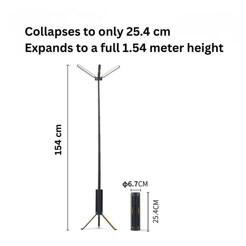 Lámpara de Camping Telescópica - Heavy Equipment Supplies reseña y precio